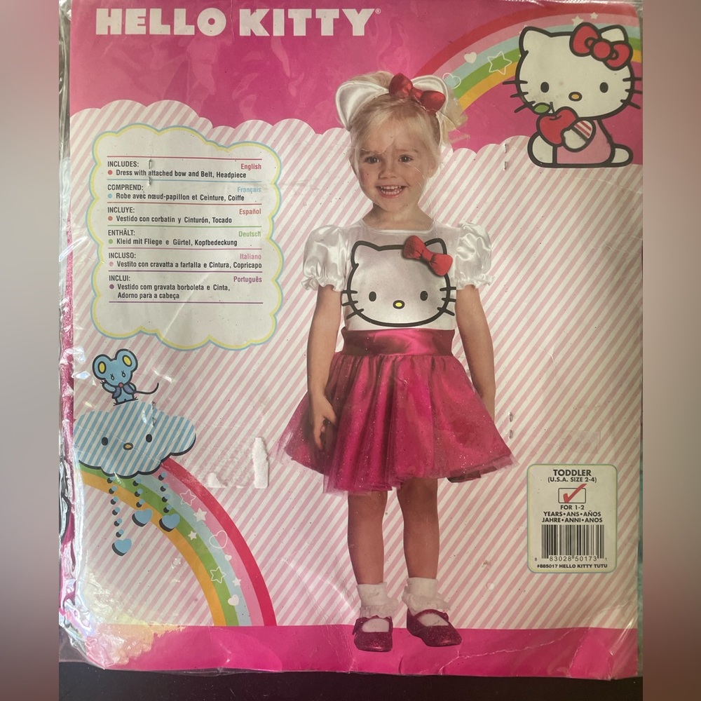New hello Kitty toddler costume